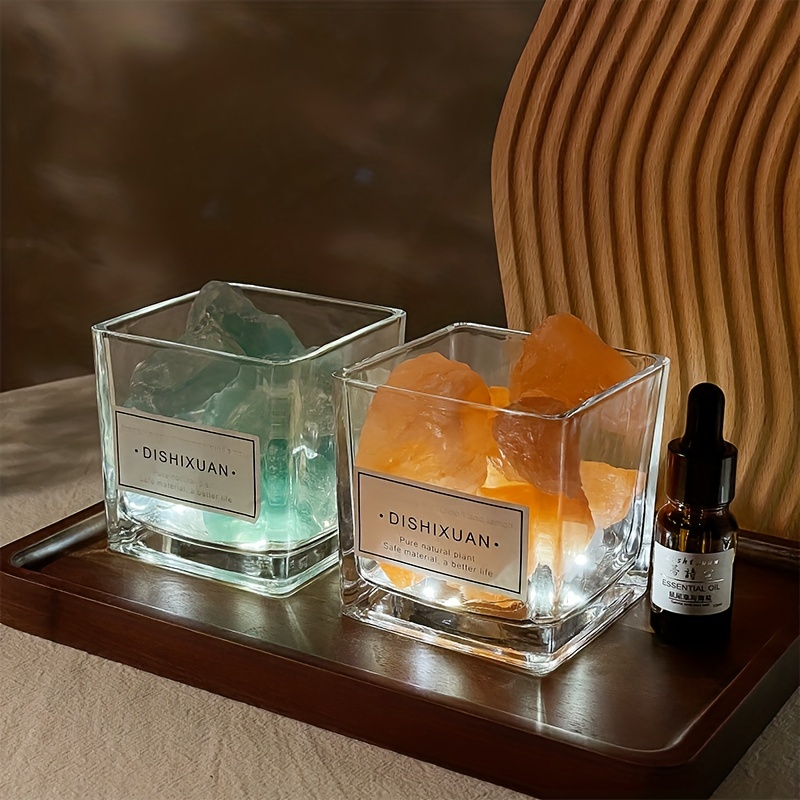 1 Set Kristall-diffusor, Aromatherapie-ätherisches Öl-set,  Aromatherapie-zubehör Für Zuhause, Schlafzimmer, Feuerlose  Duft-geschenkbox, Aromatherapie-becher, Raumdekoration, Heimdekoration, Sparen Sie Mehr Mit Ausverkaufsangeboten