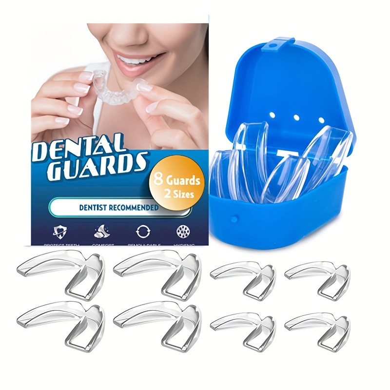 8pcs Mouth Guard For Grinding Teeth, Mouth Guard For