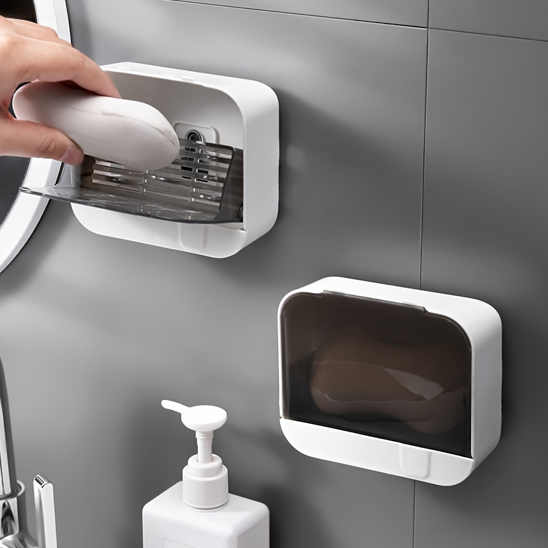Soap Holder for Shower Wall with no need for punching Adhesive
