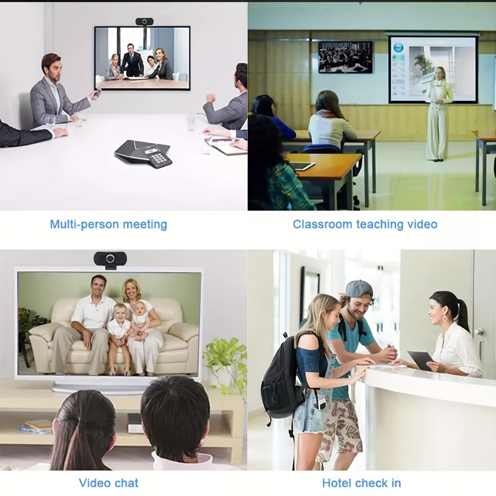 Hd 1080p Usb Webcam Ip Camera With Microphone Afgvk Smart - Temu