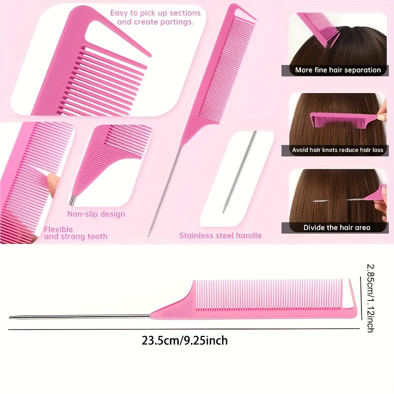 Temu 5 Colors Beauty Tools, Magnetic Bobby Pin Holder Metal Bobby Pins, Hair Clips, Hair Pins and Clips Cushion for Sewing Wristband for Professional