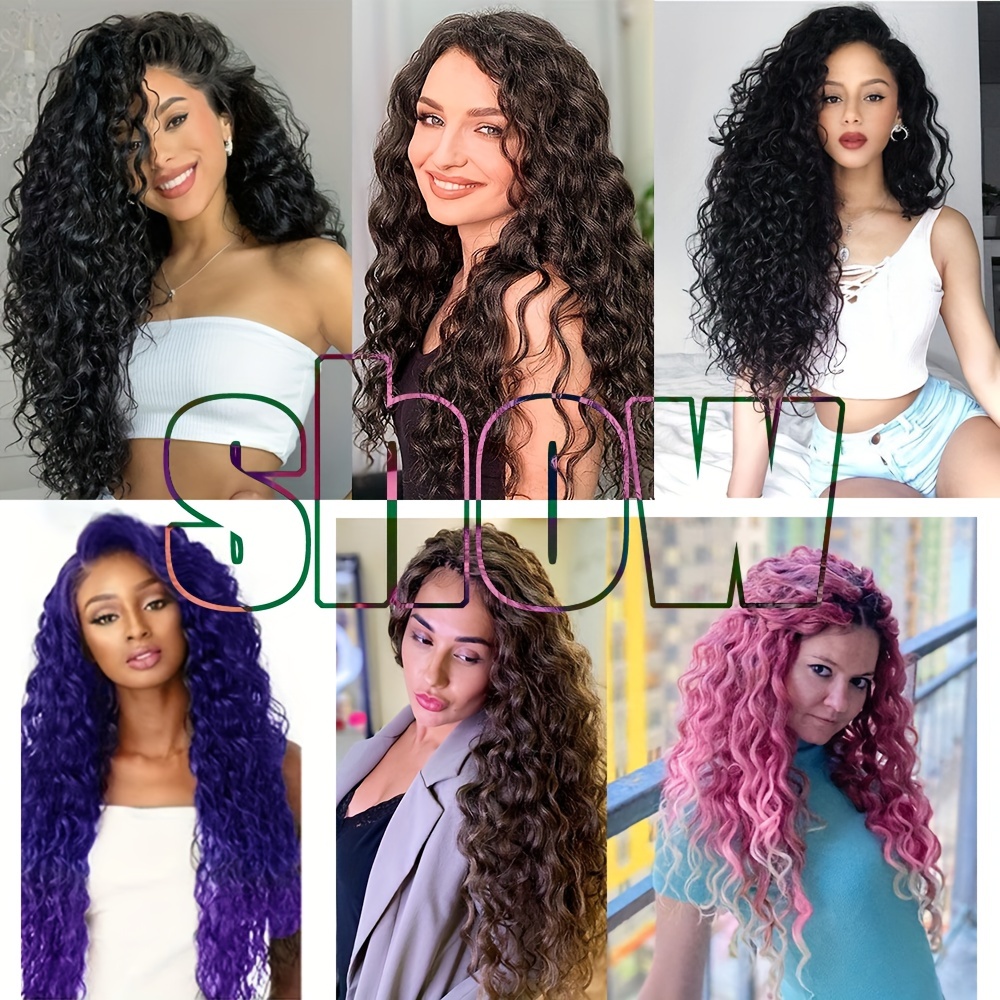 50 8 Cm Hawaii Curl Braiding Synthetic Hair Extensions 1 Pack Ocean Wave Hair