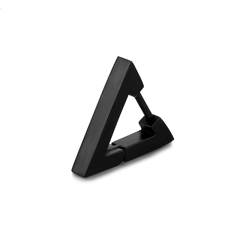 Stainless Steel Triangle Earring