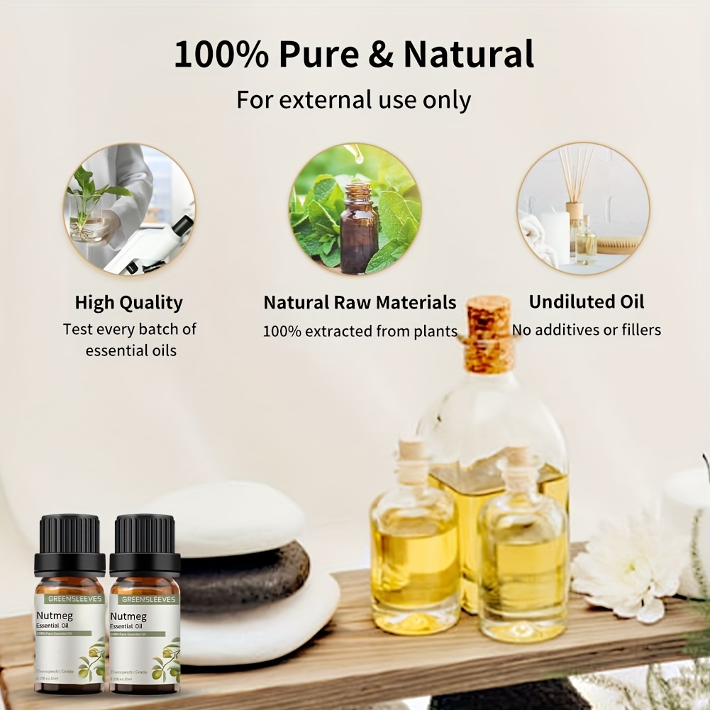 Plantlife Nutmeg 100% Pure Essential Oil - 10 ml