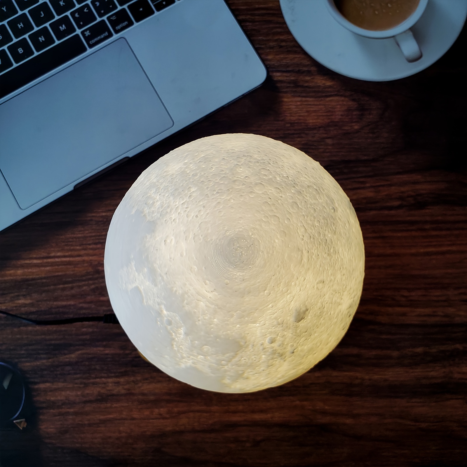 Levitating Moon Lamp Magnetic Floating Night Light Unique - Temu