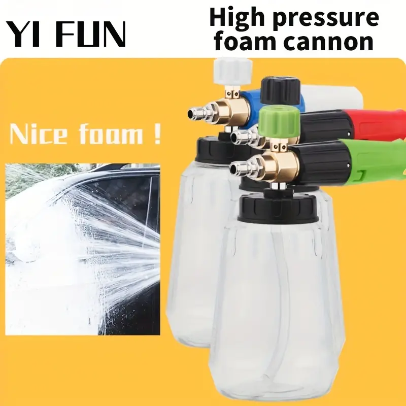 Car Wash Accessories Transparent High Pressure Washer - Temu