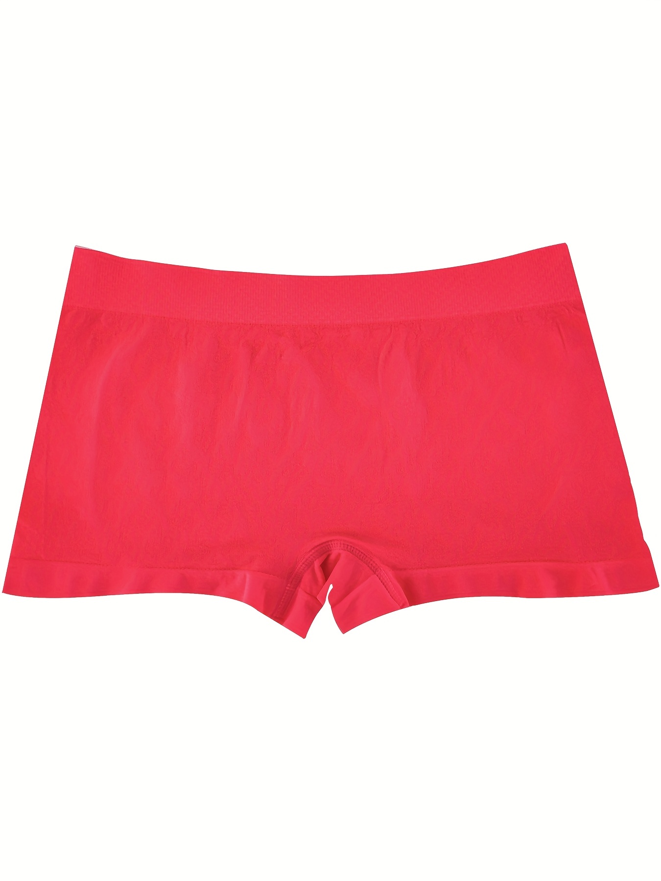 Valentine's Day Spandex Boy Shorts Underwear Pantieswomen Nylon