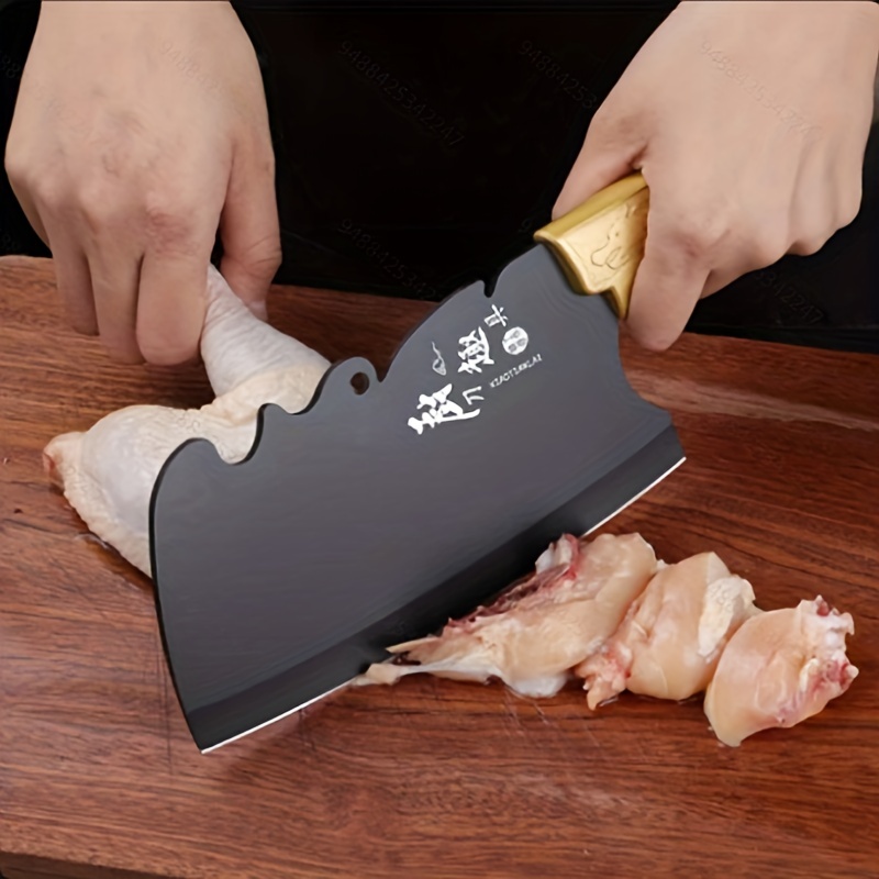 9 Inch Big Knife Chopper Slicing Handmade Forge Longquan Kitchen