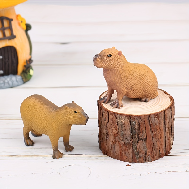 Capybara Figuren Spielzeug Wissenschaft Lernspielzeug für Desktop