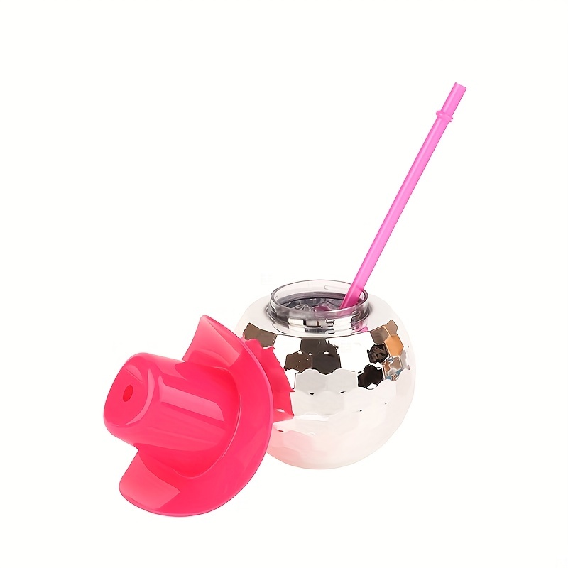 20 oz. Tumbler Ball Cup with Straw