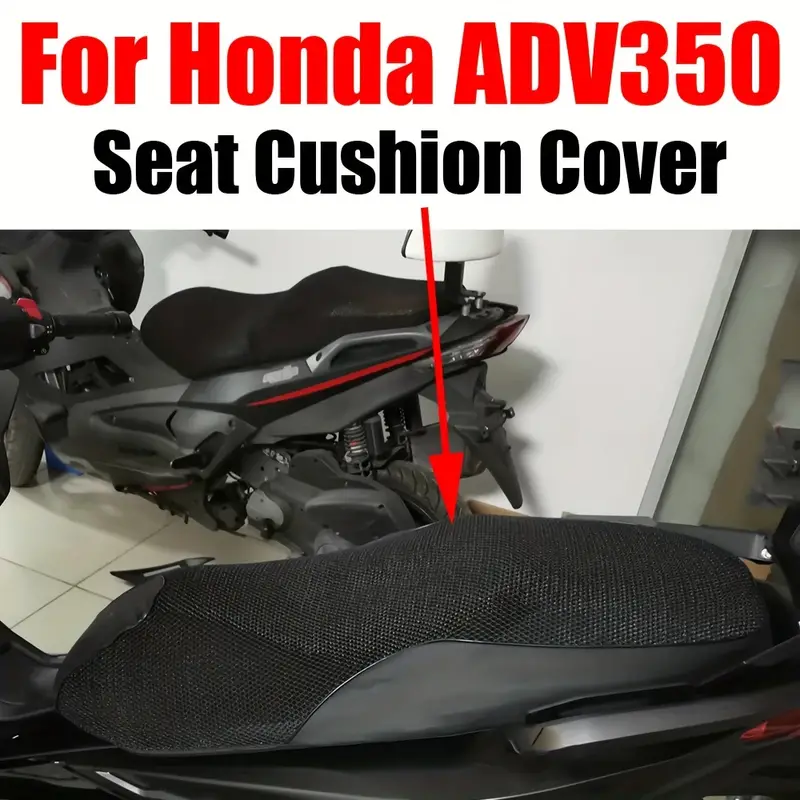 For ADV350 ADV 350 2022 2023 Motorcycle Accessories Mesh Seat Cushion Cover  Protection Insulation Seat Cover Protector
