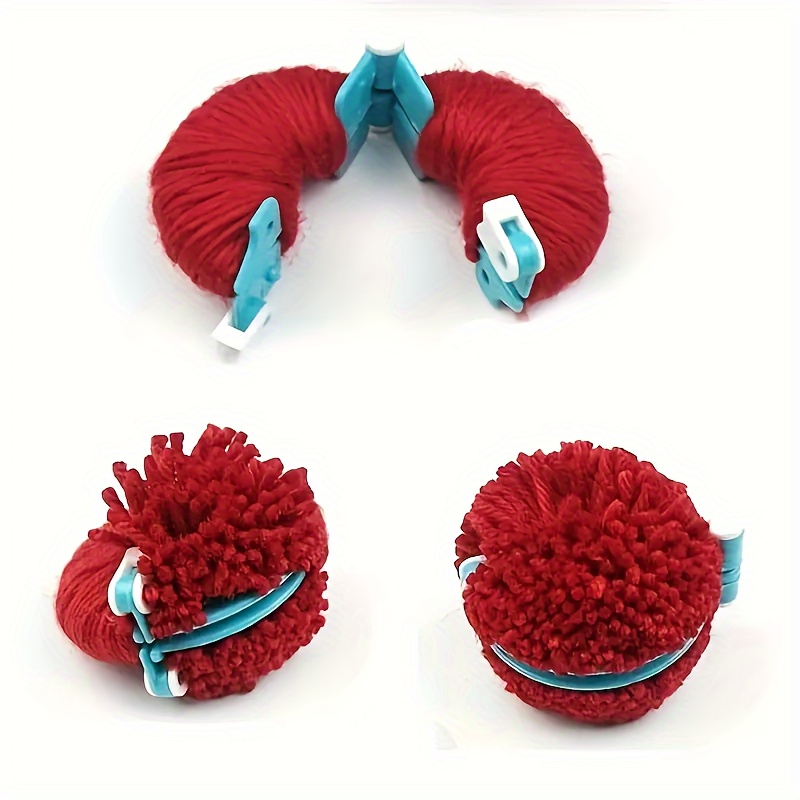 Diy Pompom Craft Maker Set, Tool Knitting Pom Poms