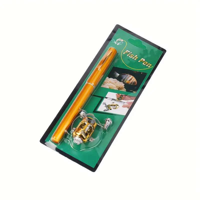 Retractable Fishing Pole And Reel Combination Mini Pocket - Temu Italy