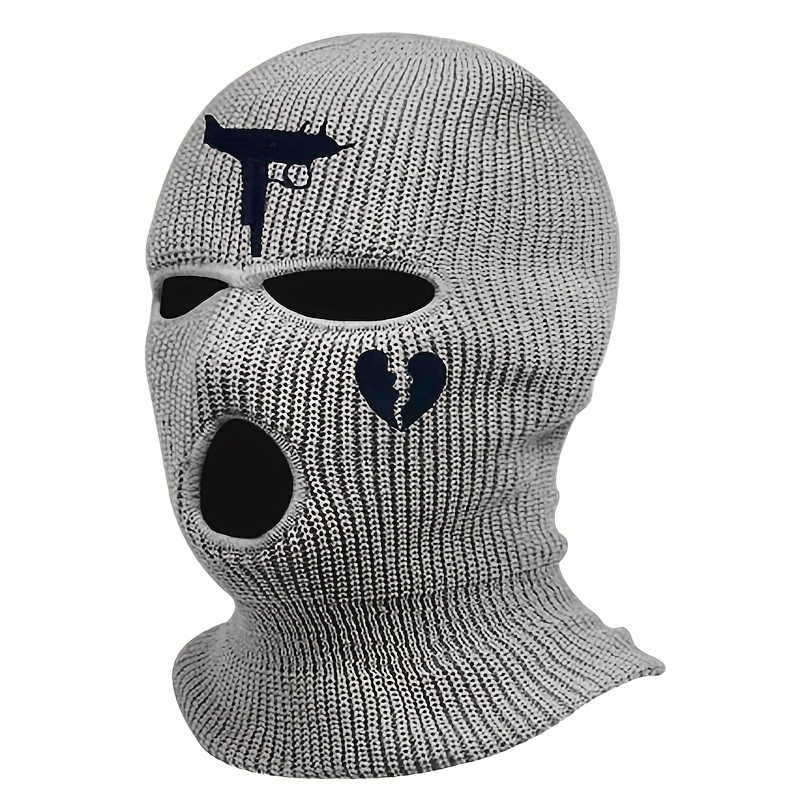 Winter Knitted Beanie Hat Warm Windproof
