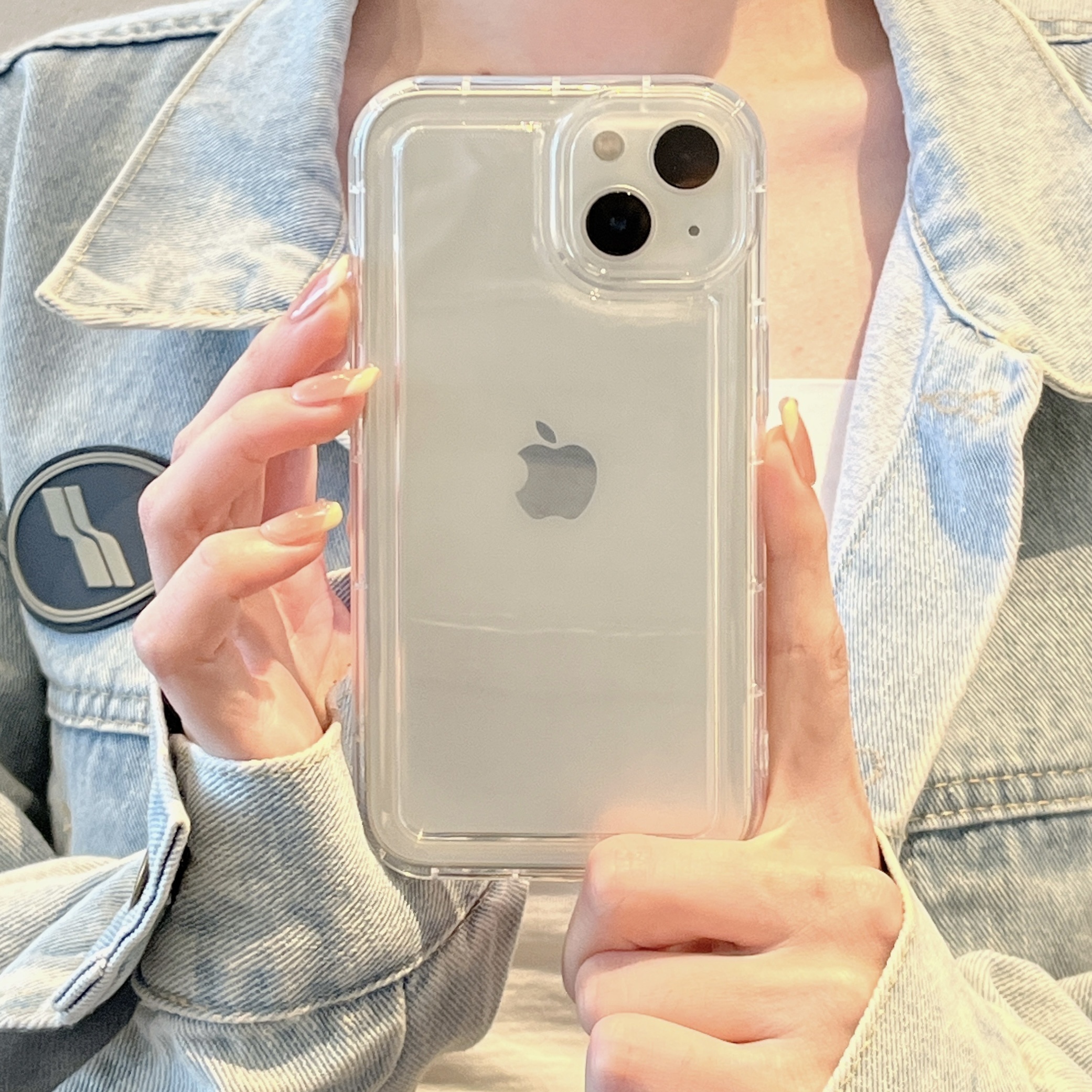 Privacy Screen Protector + Transparent Phone Case Iphone 14 - Temu