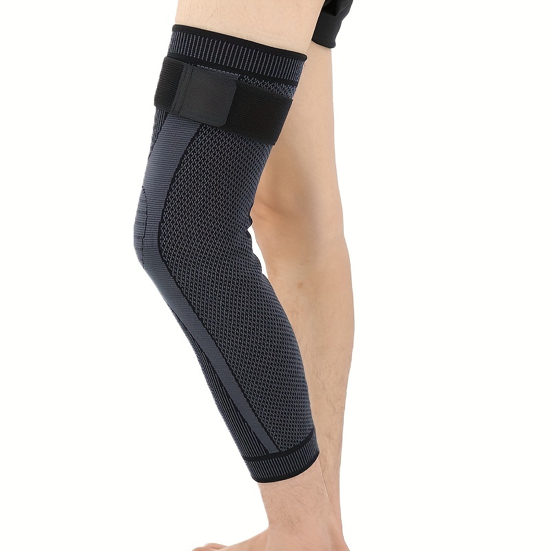 Fashion Anti slip Elastic Long Knee Protector Brace Leg - Temu