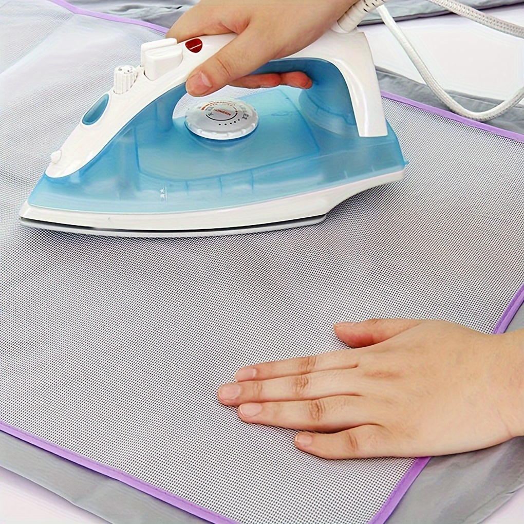 Small portable iron and ironing mat, Appliances