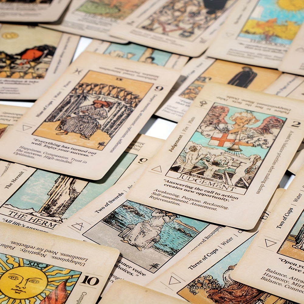 Beginner Tarot Cards Deck Learn Tarot 78 Cards