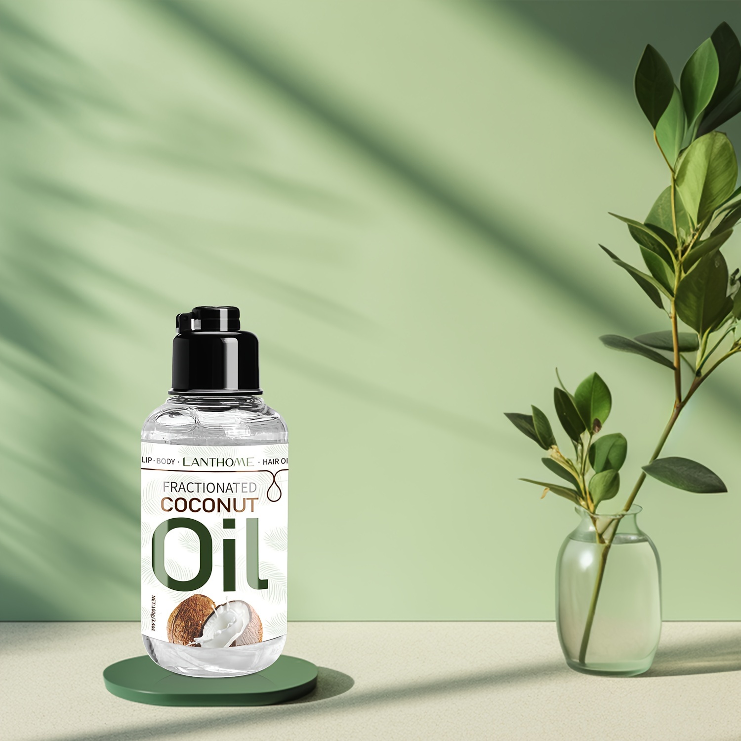 Coconut Oil Skin Care Essential Oil Massage General Body - Temu