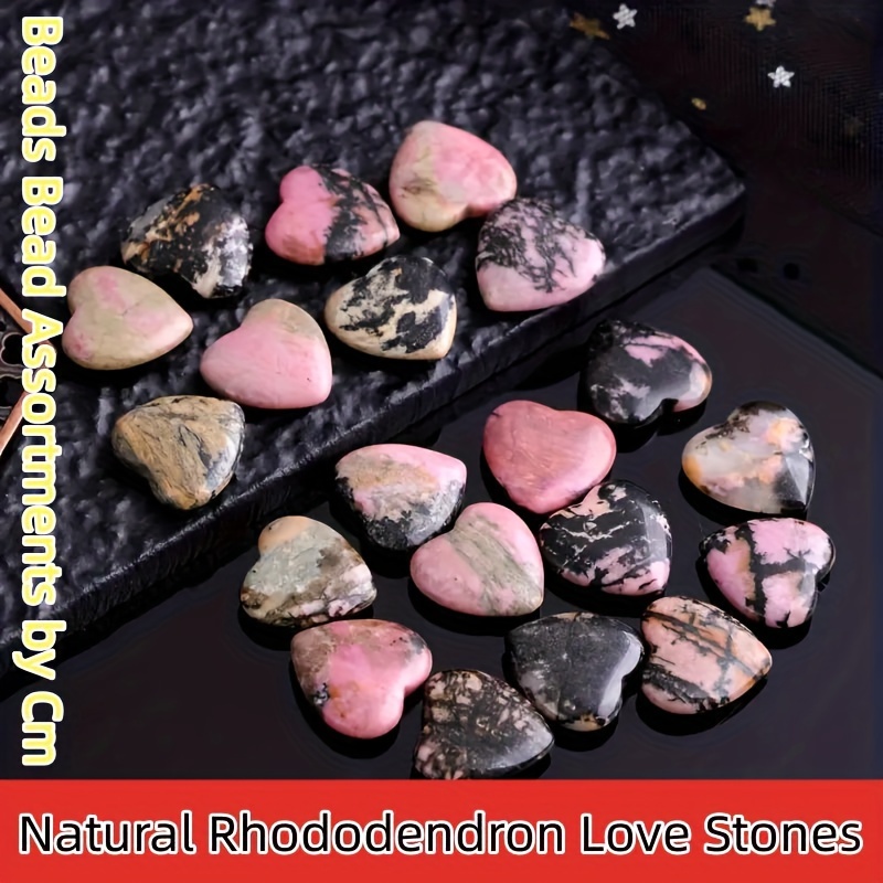 Chakra Heart Stones Natural Heart Shaped Love Gemstones - Temu