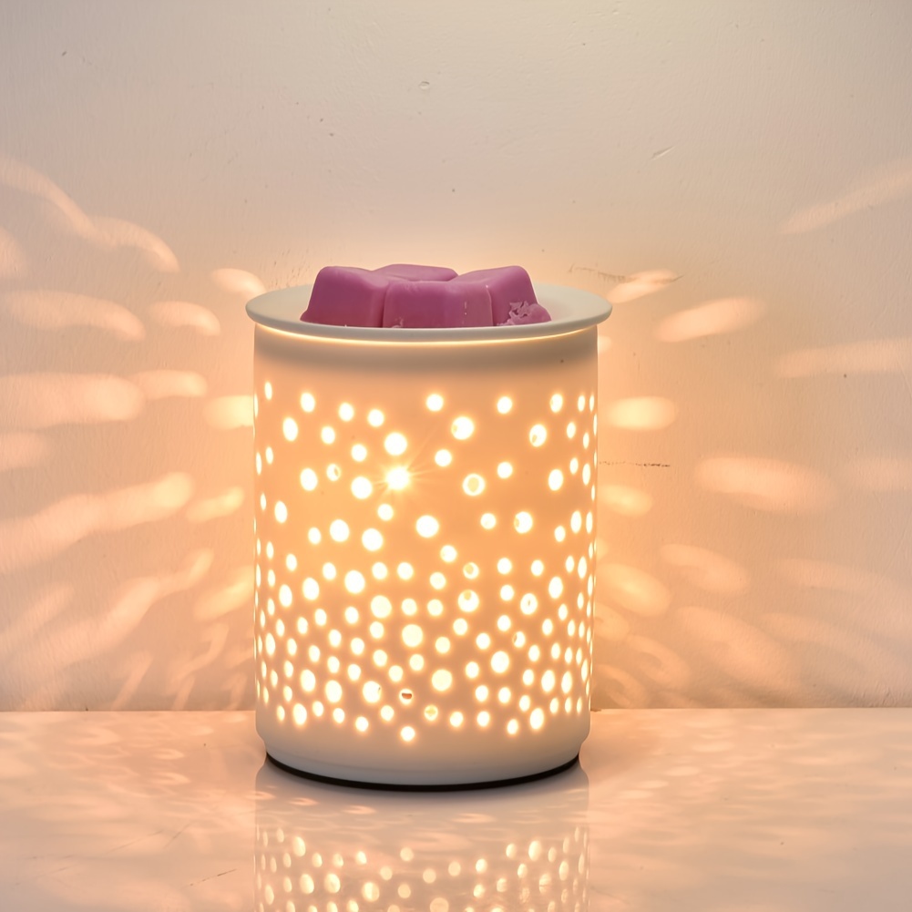Wax Melting Warmer Ceramic Oil Burner Electric Candle Wax - Temu