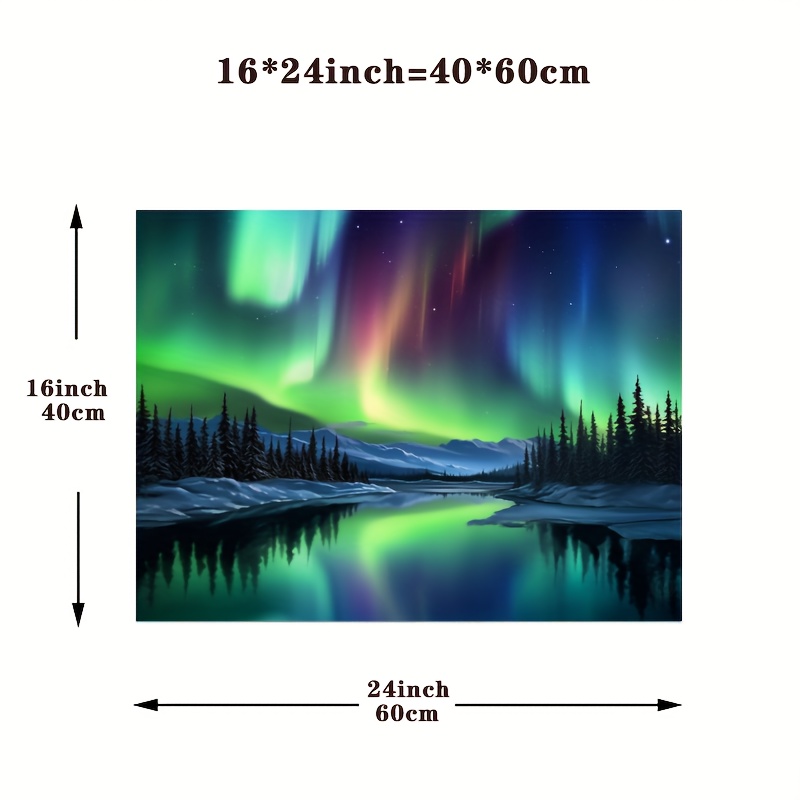 AURORA - Cure For Me 09 Canvas Poster Bedroom Decoration Landscape Office  Valentine's Birthday Gift Frame-style16x24inch(40x60cm) : : Home