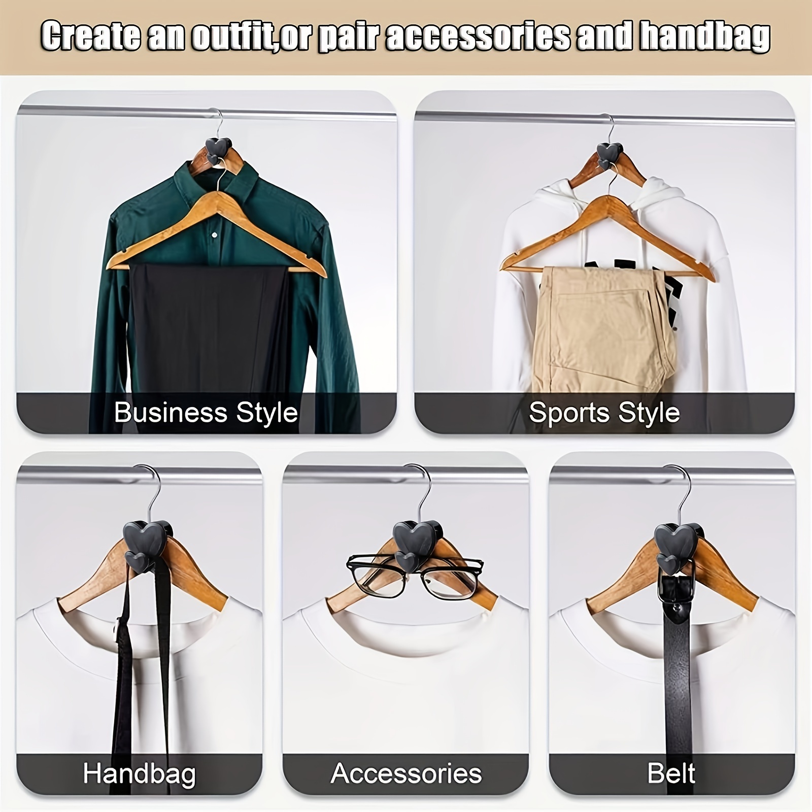 Heavy Duty Clothes Hanger Connector Hooks - Space Saving Cascading  Connection Hooks For Organizer Closet - Temu