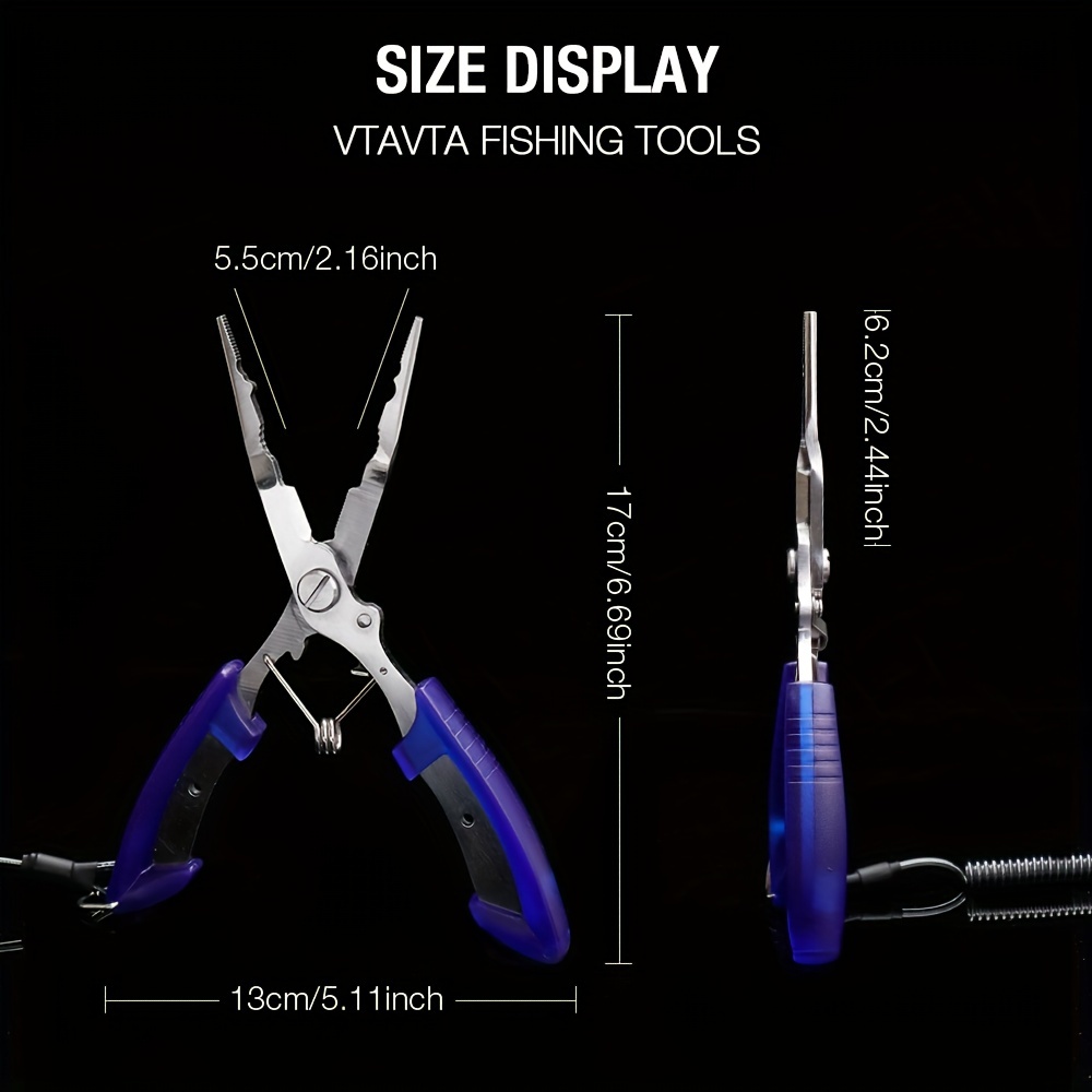 Multifunctional Fishing Pliers Stainless Steel Line Cutter - Temu Canada