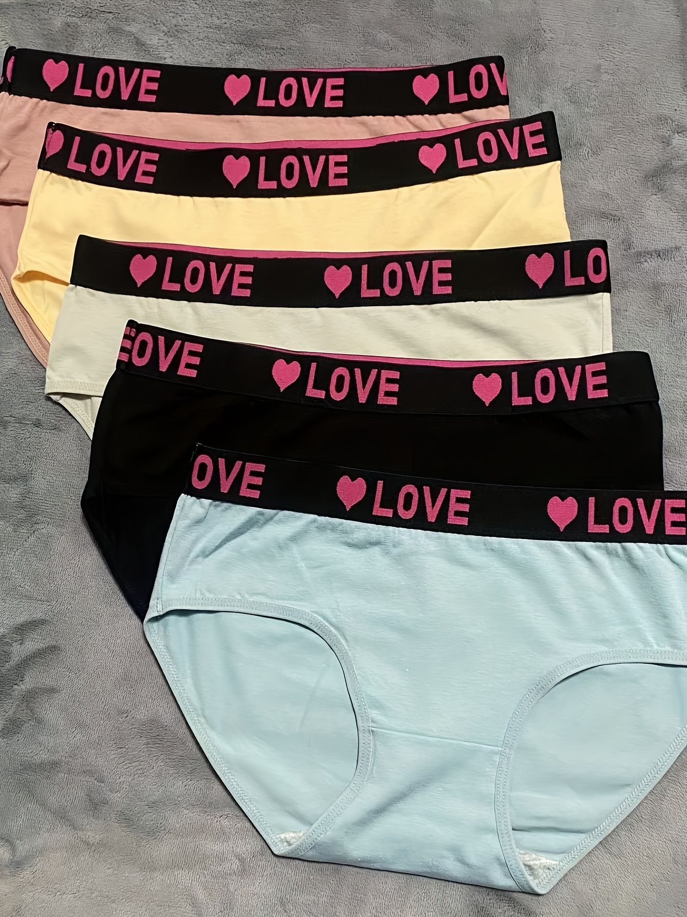 Simple Letter Tape Briefs Comfy Breathable Stretchy - Temu