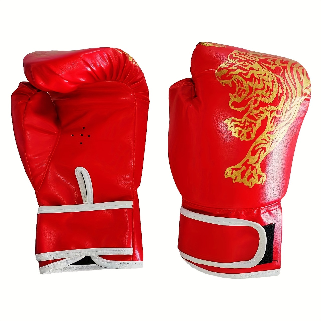 1 Par Guantes Boxeo Saco Arena Práctica Competición Boxeo - Temu Chile