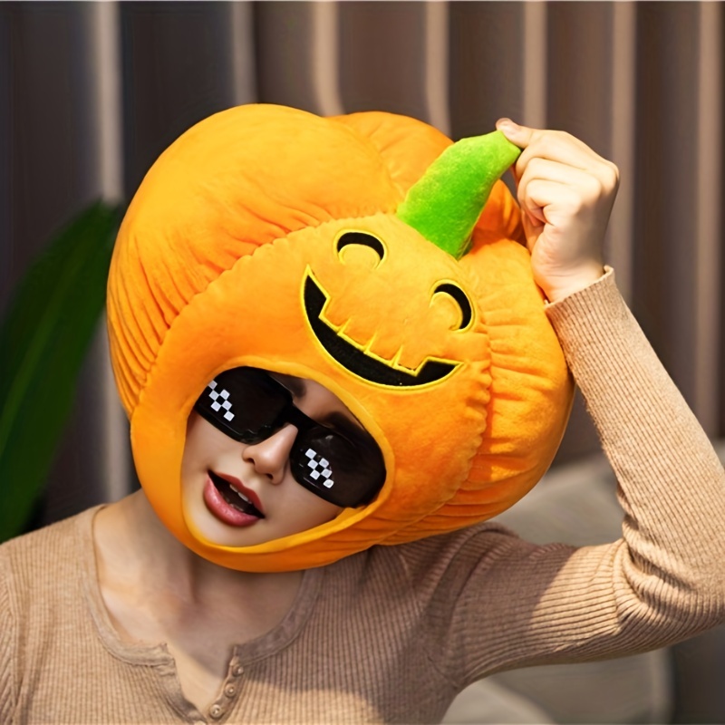 Halloween Pumpkin Hat Skull Hat Pumpkin Doll Cute Expression