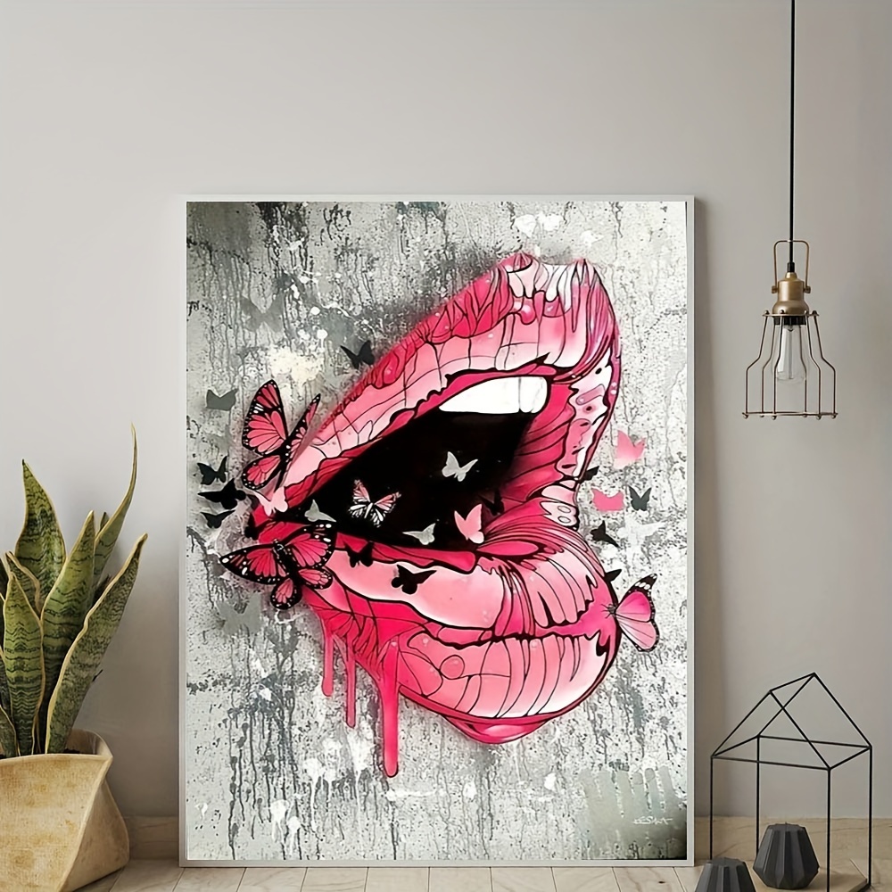 1pc Decorazione Carina Per La Stanza Delle Ragazze Adolescenti, Decorazione  Per Pareti Della Camera Da Letto Rosa Per Il College, Poster In Tela Alla  Moda, Dipinto Darte Per Pareti, Decorazione Per La