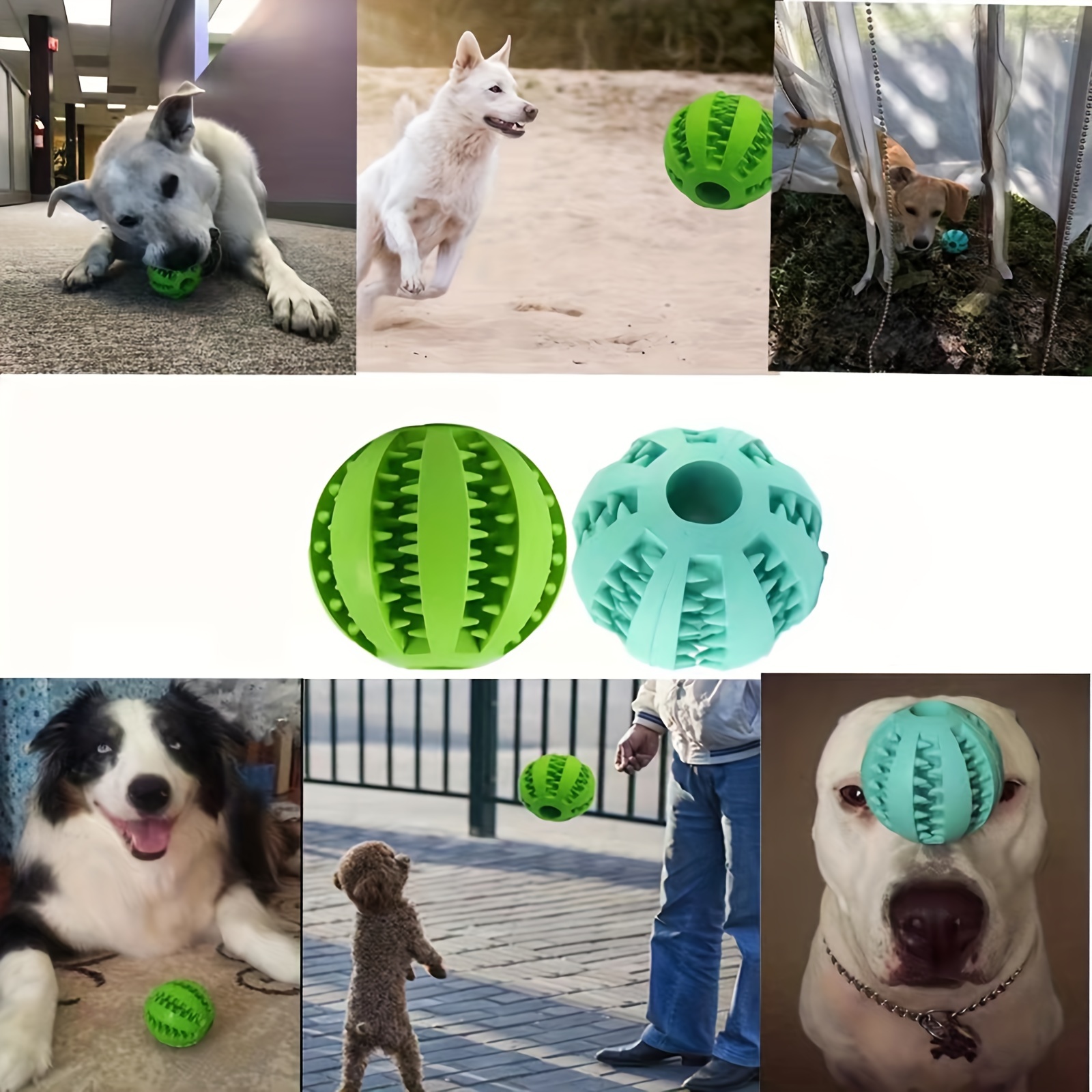 Juguetes Interactivos Para Perros Pelota Para Perros Que Gotea Comida  Juguetes De Goma Para Masticar Para Perros Juguete Molar Para Perros  Juguete Interactivo Color Aleatorio - Temu