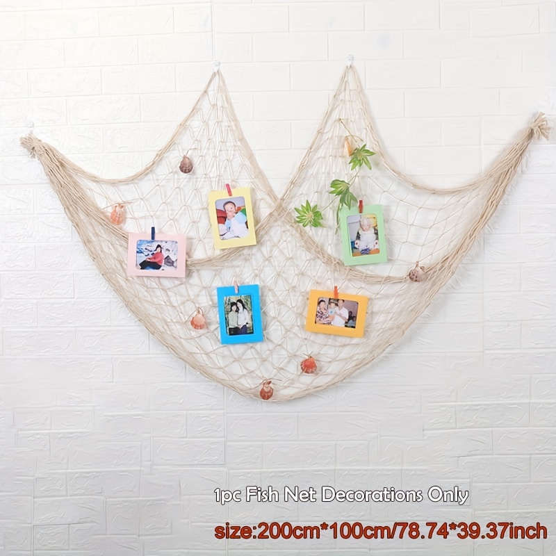 Buy Natural Fish Net Party Decorations for Pirate Party, Hawaiian Party,  Nautical Themed Cotton Fishnet Party Accessory by Big Mo's Toys Online at  Lowest Price Ever in India