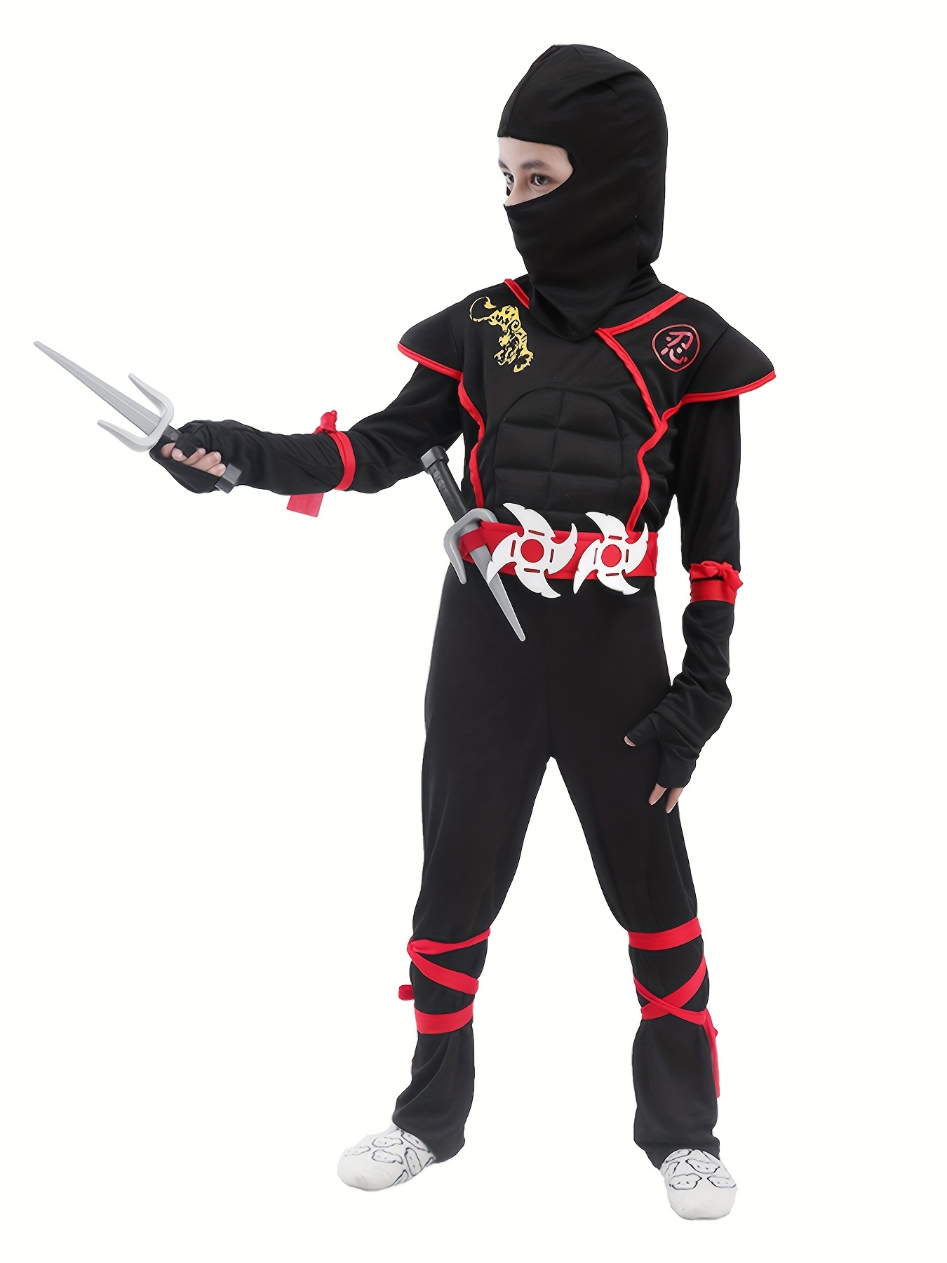 Disfraz de ninja  Disfraz de ninja, Disfraz hombre, Disfraces de halloween  originales
