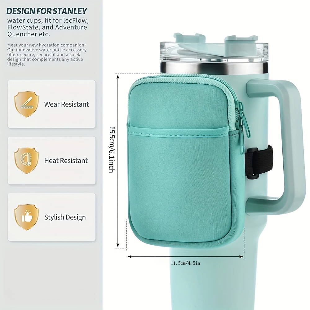  Water Bottle Pouch for Stanley Cup Quencher Adventure
