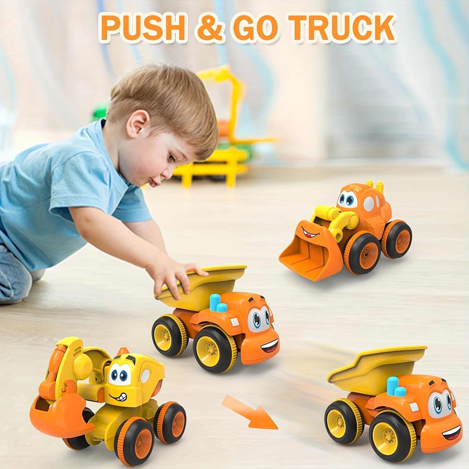 Baby discount push truck