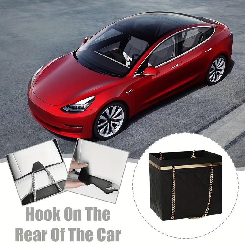 New Car Seat Back Hook Convenient Rear Headrest Hook For Tesla Model 3 Y