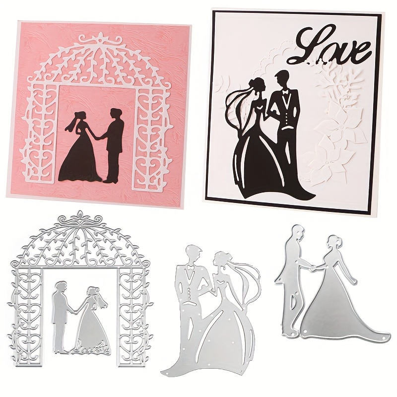  Dress Metal Die Cuts, Cutting Dies for Card Making