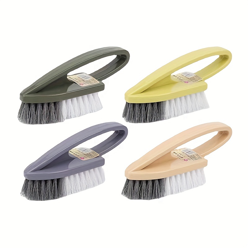 Scrubbing Brush, Hard Bristle Laundry Clothes Shoes Scrub Brush, Plastic Cleaning  Brush For Kitchen Bathroom - Temu