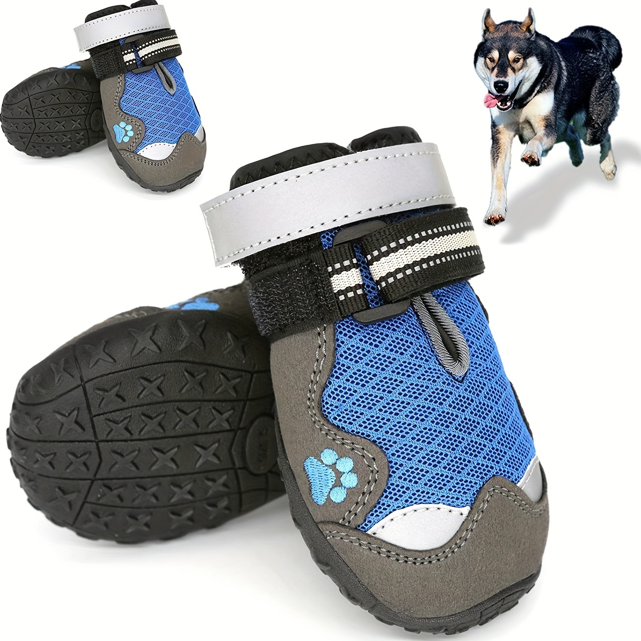 1 Set Di Scarpe Per Cani, Coprigambe In Gomma Per Animali Domestici, Copriscarpe  Impermeabile, Scarpe Da Pioggia Per Animali Domestici, Stivali Da Pioggia  Per Cani, Scarpe Antiscivolo Impermeabili Antigraffio E Antisporco 