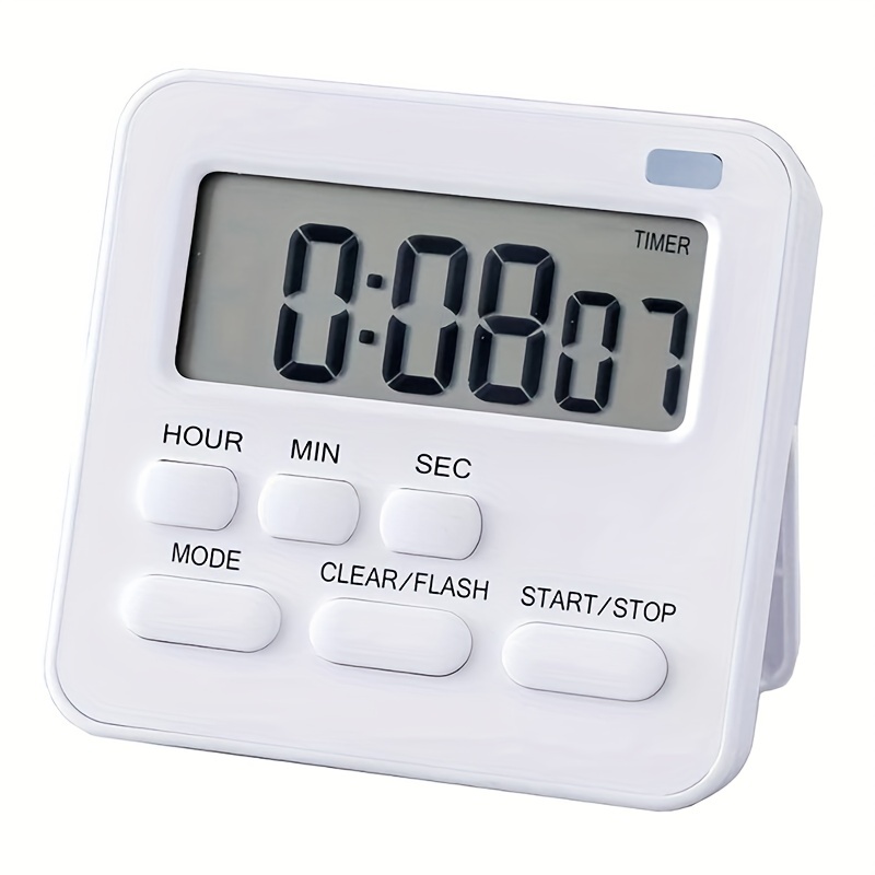 Outdoor Timer As Loud As An Alarm, Learning Countdown Timer, Kitchen Timer,  Alarm Clock And Barbecue Clock - Temu