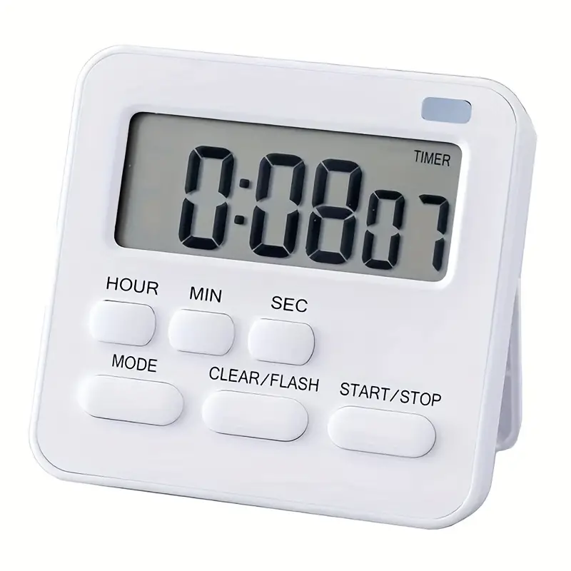 Kitchen Timer Timer Countdown Reminder Small Clock English - Temu