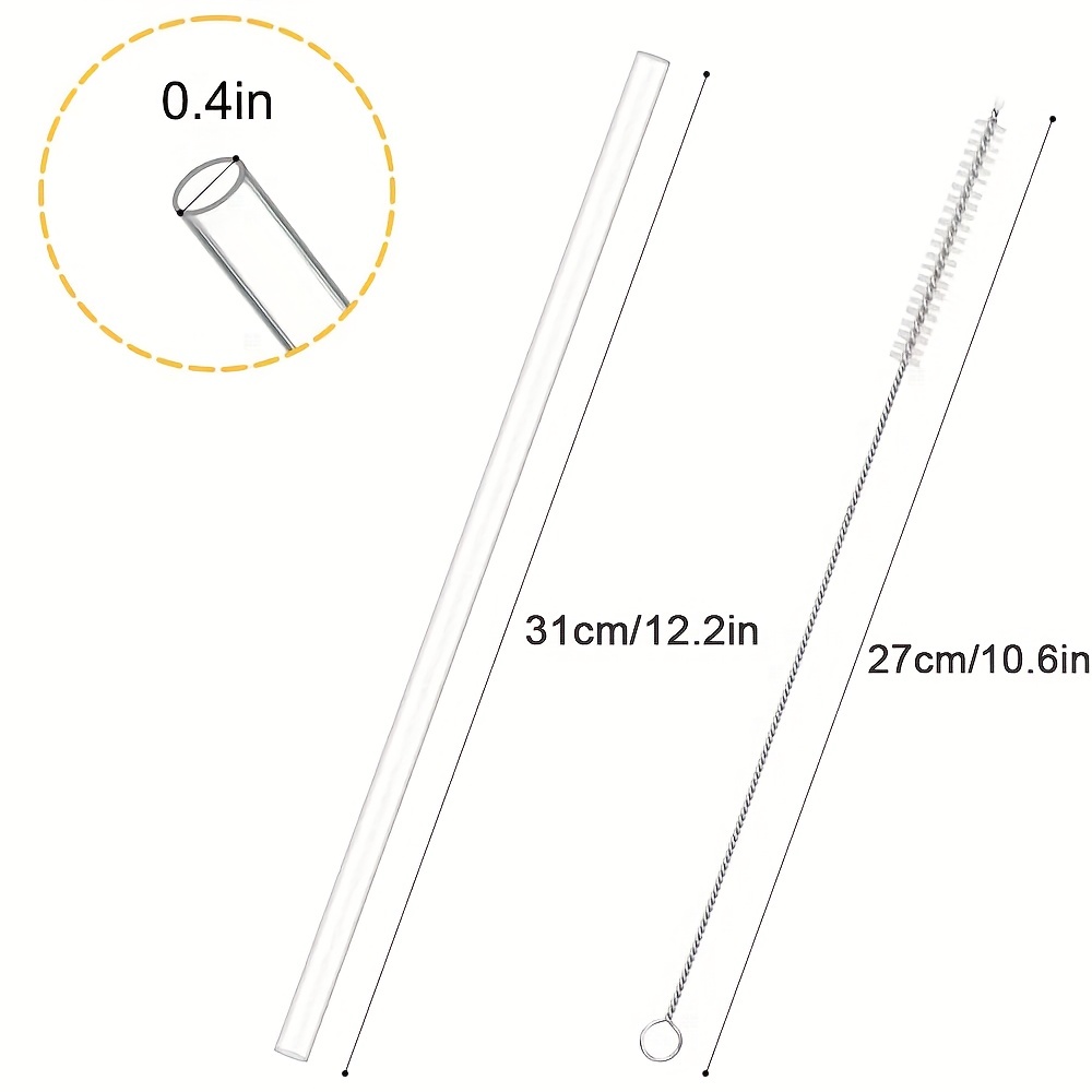  Replacement Straws for IceFlow Stainless Steel Tumbler, 8 Pack  Reusable Straws Plastic Straws with Cleaning Brush Compatible with Stanley  IceFlow 30oz Tumbler Stanley Flip Straw Tumbler : Tools & Home Improvement