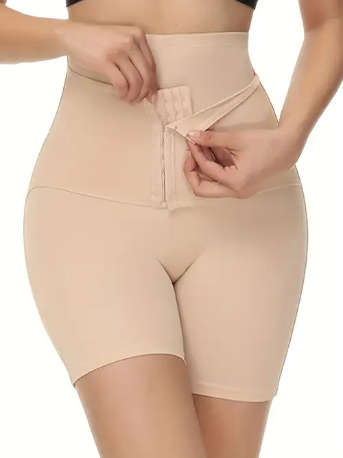 Womens Postpartum Gym Body Shaper With Waistband, Butt Lifting