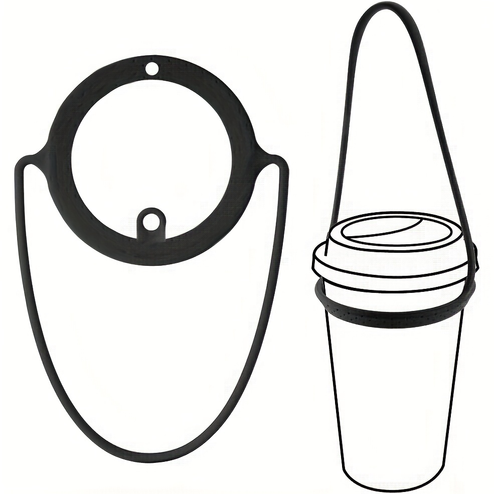 Coffee Carrier: Kombi aus Handykette und Kaffeebecherhalter