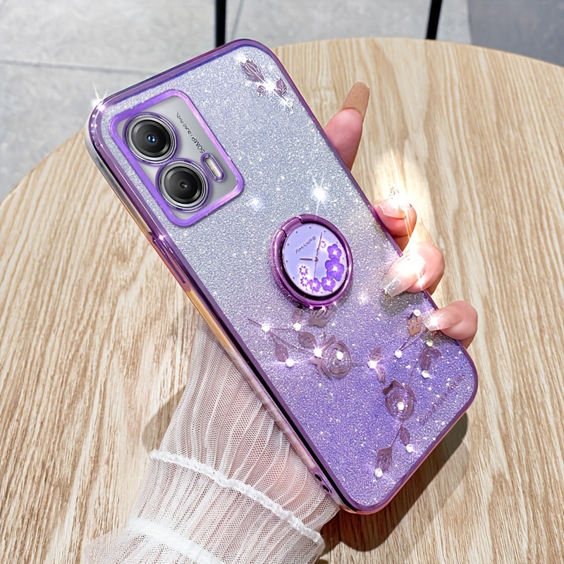 Motorola Moto G73 5G Personaliza tu Funda Antigolpes con cordón Rosa Fucsia  con tu Fotografía