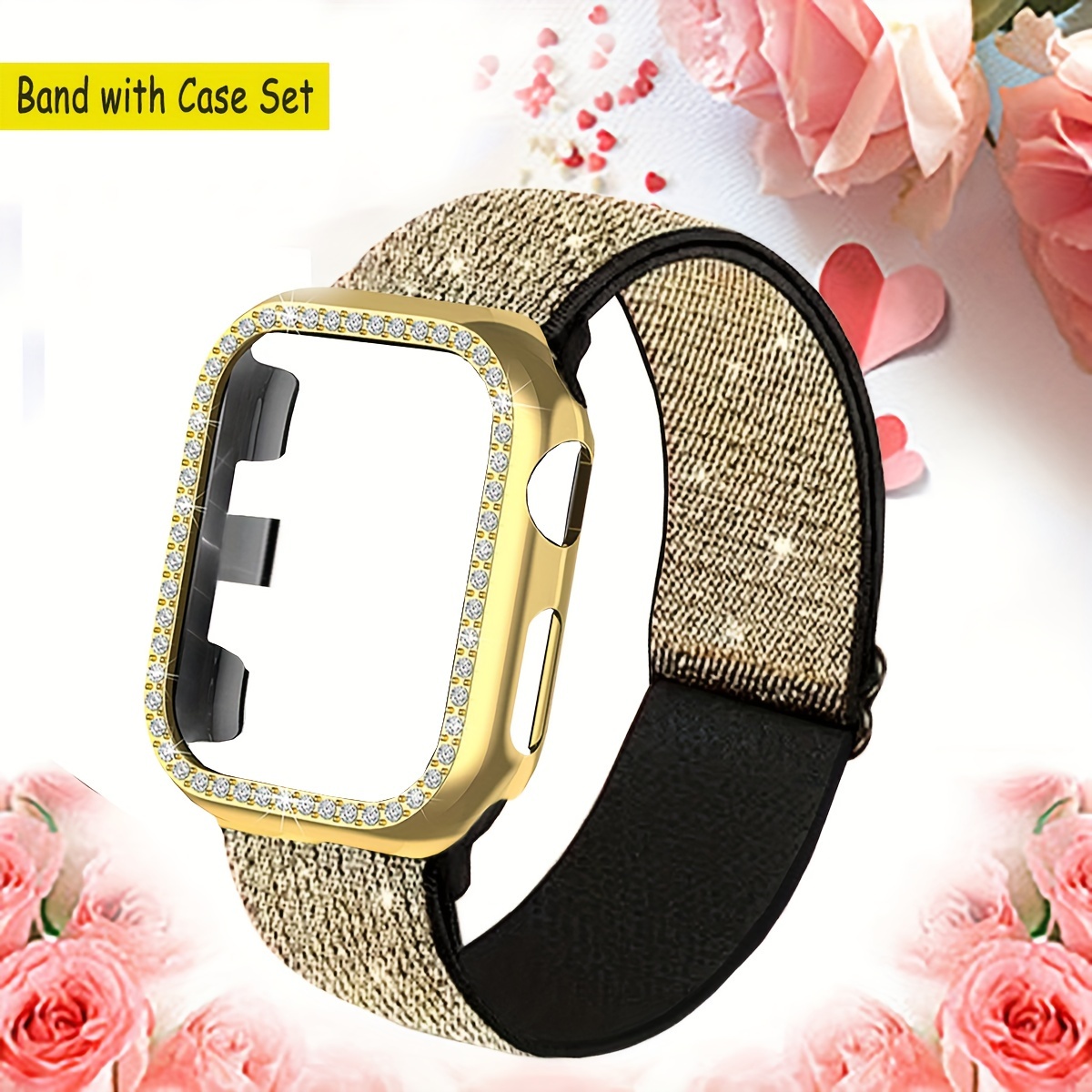 Apple watch band and phone case set hot sale