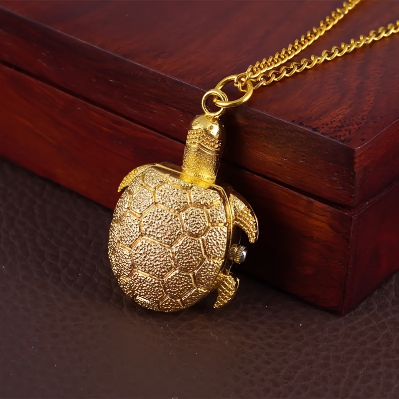 Turtle pocket watch sale