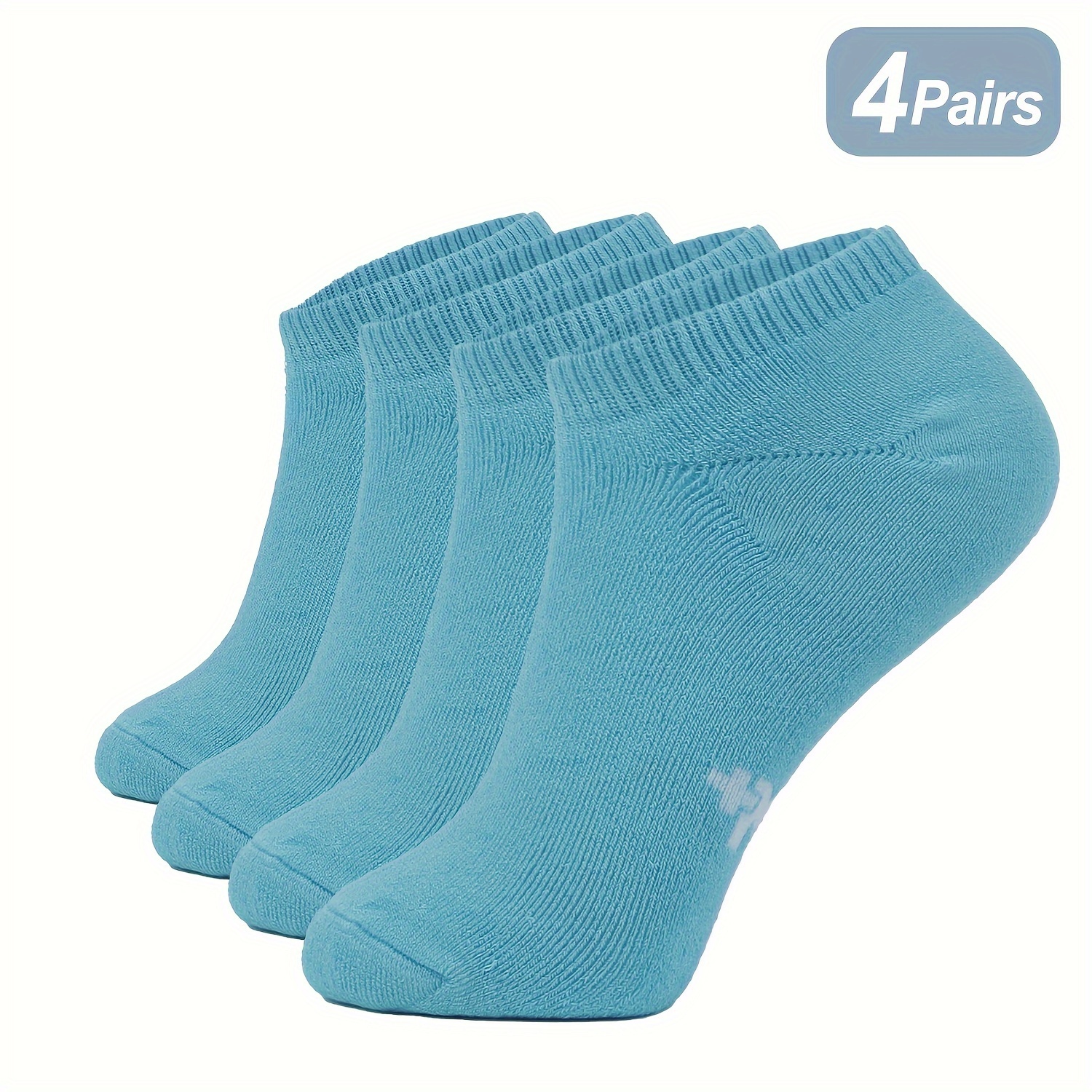 4 Pares De Calcetines Térmicos De Fibra De Bambú Para Hombre, Calcetines  Bajos/De Tobillo Que Absorben La Humedad - Temu